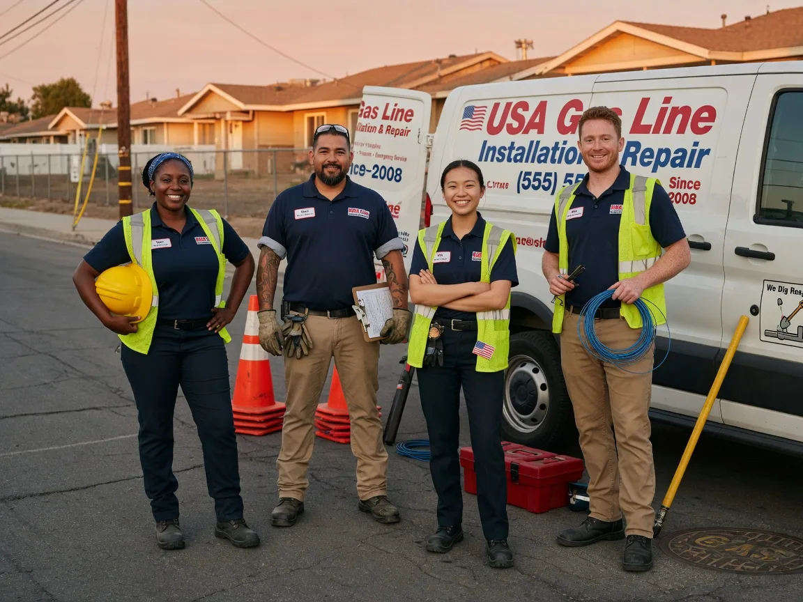 Gas Line Installation company in Gillespie, IL