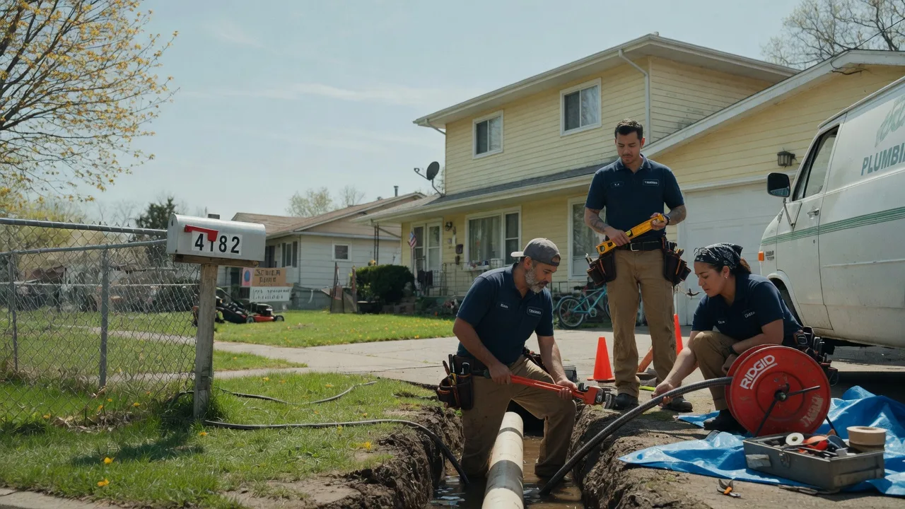 Gas Line Repair in Gillespie, IL near me